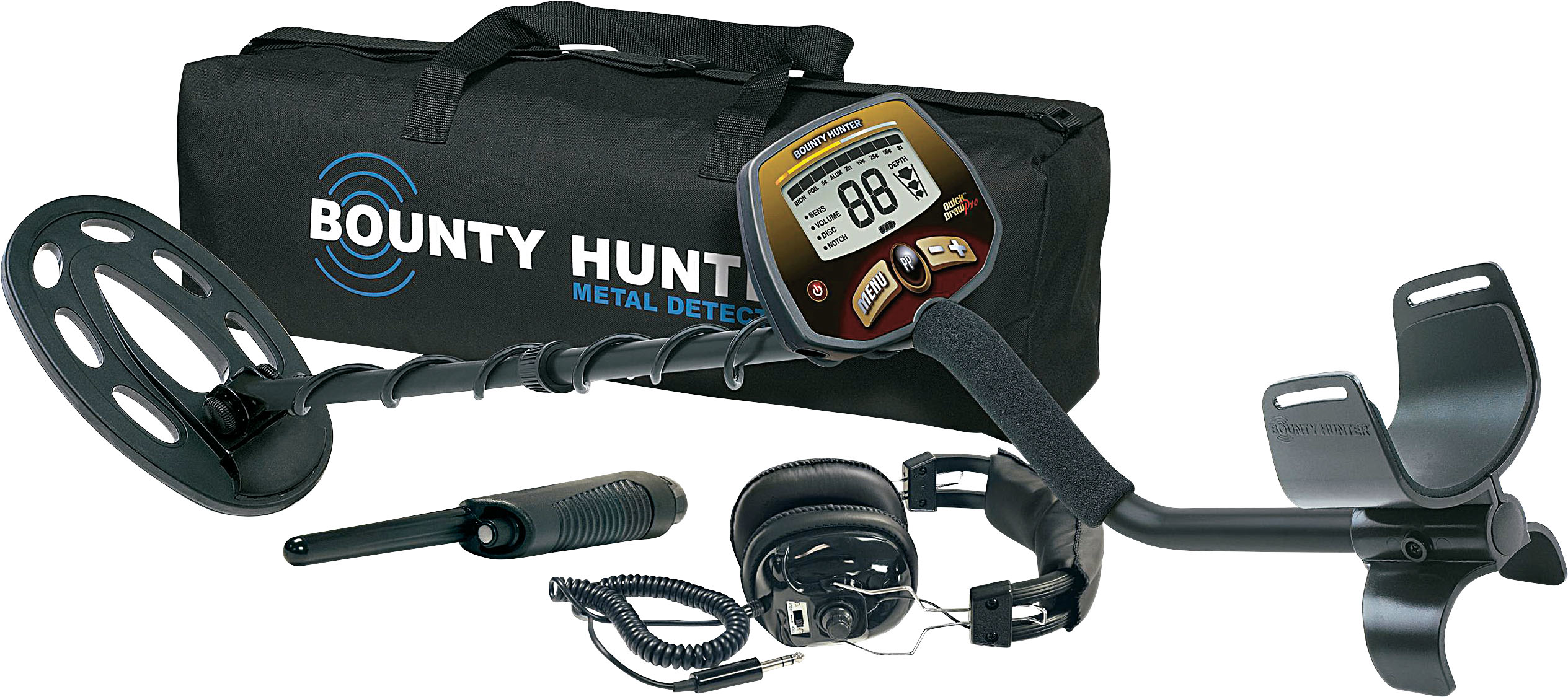 Bounty Hunter Quick Draw Pro Metal Detector Package Cabela's
